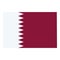 Qatar country flag icon cartoon vector. Patriotic city