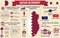 Qatar Economy Infographic, Economic Statistics Data Of Qatar charts Presentation.