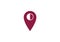 Qatar location pin map navigation label symbol