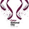 Qatar National Day Vector Template Design Illustration