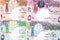 Qatari money a background