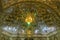 QAZVIN, IRAN - APRIL 5, 2018: Interior of Imamzadeh Emamzadeh Hossein shrine in Qazvin, Ir