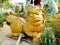 Qilin asian colorful mythological statue