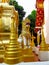 Qilin mystic asian animal guard statue in Thailand temple Wat