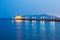 Qingdao Zhanqiao Pier, night scene