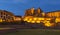 Qorikancha Sun Temple at Night, Cusco