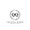 QQ Initial handwriting logo design