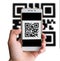 QR code payment transaction using mobile smartphone