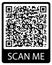 QR code with text SCAN ME. Identity concept in phone. Qrcode vector