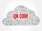 QR code word cloud