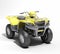 Quad All Terrain Vehicle isolated