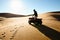 Quad Biking Silhouette - Merzouga - Morocco