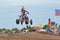 Quad race in the sand dunes