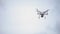 Quadcopter flying in the sky