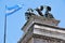 Quadriga atop the entrance of the Congress of the Argentine