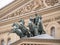 Quadriga Sculpture of Apollo on the building of the Bolshoi Theater in Moscow