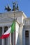 The Quadriga of Unity at the top of Propylaea, Victor Emmanuel II Monument, Rome, Italy