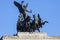 Quadriga on Wellington Arch in London