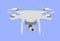 Quadrocopters. unmanned aerial vehicle with 4 propellers. Vector