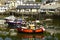 Quaint harbour of  Polperro Cornwall UK