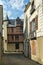 Quaint streets of Angers, Maine-et-Loire, France