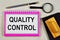 Quality control. Analysis of ensuring compliance with the characteristics and reliability of goods and services. Checking the