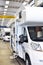 Quality control of finished assembly of motorhomes / camper vans