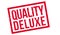 Quality Deluxe rubber stamp