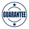 Quality guarantee stamp solid