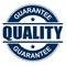 Quality guarantee stamp solid