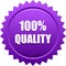 Quality star seal stamp violet