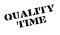 Quality Time rubber stamp