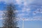 Quantum Cloud Sculpture and the Thames Cable Car in London