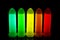 Quantum dots luminescence of different size