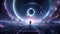 QuantumQuotient Nexus: DataEclipse Odyssey\\\'s Tomorrow Nexus. AI generate