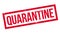 Quarantine rubber stamp