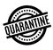 Quarantine rubber stamp