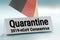 Quarantine sign virus pandemic coronavirus,  background