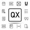 quark icon. Can be used for web, logo, mobile app, UI, UX