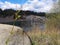 Quarry filled with water