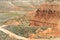 A quarry landscape near Belchite in Spain