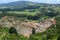 A quarry next to a regional park, New Zealand. Industry damaging natural beauty of the country.