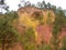 Quarry ochre at Roussillon Village Provence France