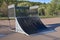 Quarter pipe for extreme skateboarding