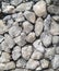 The quartz crystal pebble rock hill, background textures