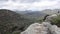 Quartzite mountain in Jaguarari, Bahia, Brazil.