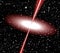 Quasar red vector