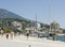 Quay in town Yalta, Crimea