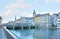 The quays of Zurich