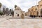 The Qubbet Musa - the Dome of the Moses on the Temple Mount in the Old Town of Jerusalem in Israel